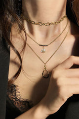 WANT TO KNOW YOU BETTER TRIPLE-LAYERED NECKLACE