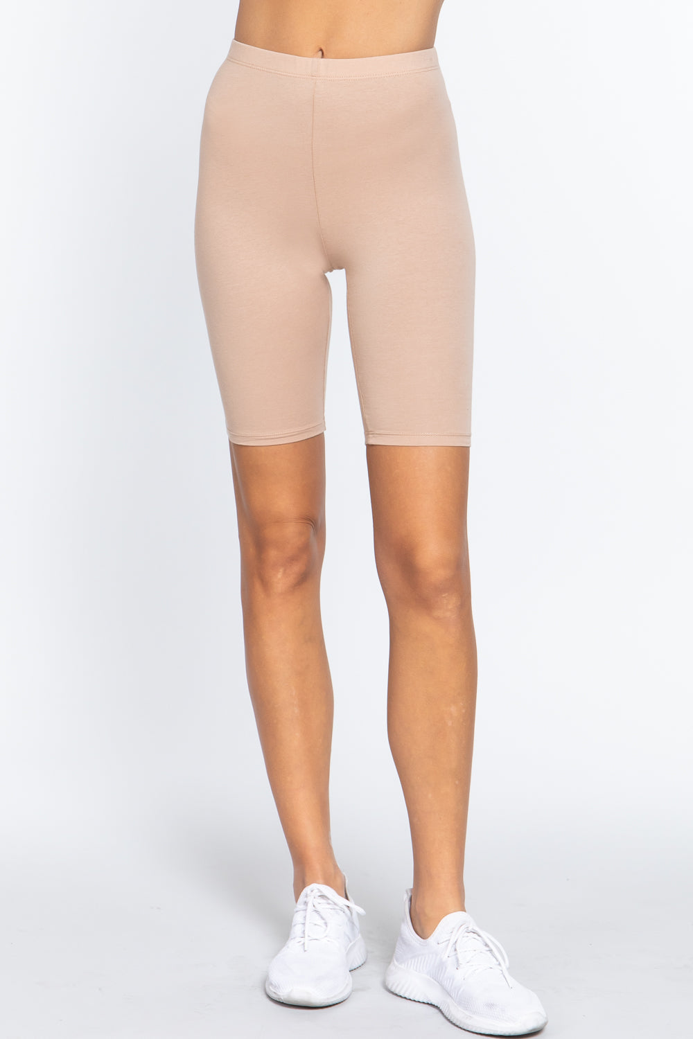 COTTON JERSEY SHORT LEGGINGS – coradomoda