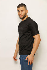 BE UNIQUE T-shirt, TSHIRT, CORADO, black, men, top, tshirt, coradomoda, coradomoda.com