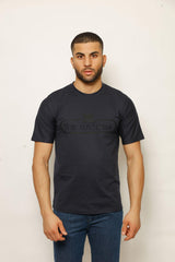 BE UNIQUE T-shirt, TSHIRT, CORADO, dark blue, men, top, tshirt, coradomoda, coradomoda.com
