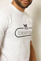 BE UNIQUE T-shirt, TSHIRT, CORADO, men, top, tshirt, white, coradomoda, coradomoda.com