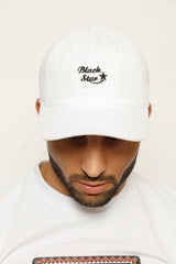 BLACK STAR_MEN'S CAP, CAP, CORADO, accessories, cap, men, white, coradomoda, coradomoda.com