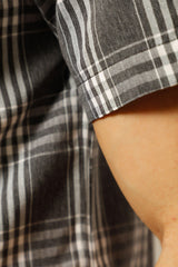 CORADO CHECKS MEN'S POLO Shirt, SHIRT, CORADO, black, men, polo, shirt, top, coradomoda, coradomoda.com