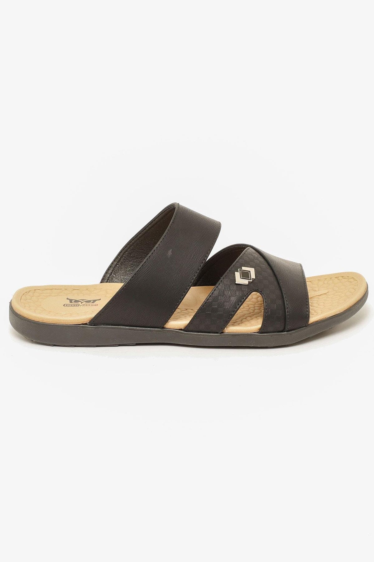 CORADO MEN'S SLIPPERS IN BLACK CR11, Slippers, CORADO, black, footware, men, slipper, coradomoda, coradomoda.com