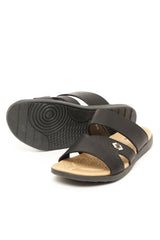 CORADO MEN'S SLIPPERS IN BLACK CR11, Slippers, CORADO, black, footware, men, slipper, coradomoda, coradomoda.com