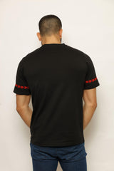 CRD LINE SIGN T-shirt, TSHIRT, CORADO, black, men, top, tshirt, coradomoda, coradomoda.com