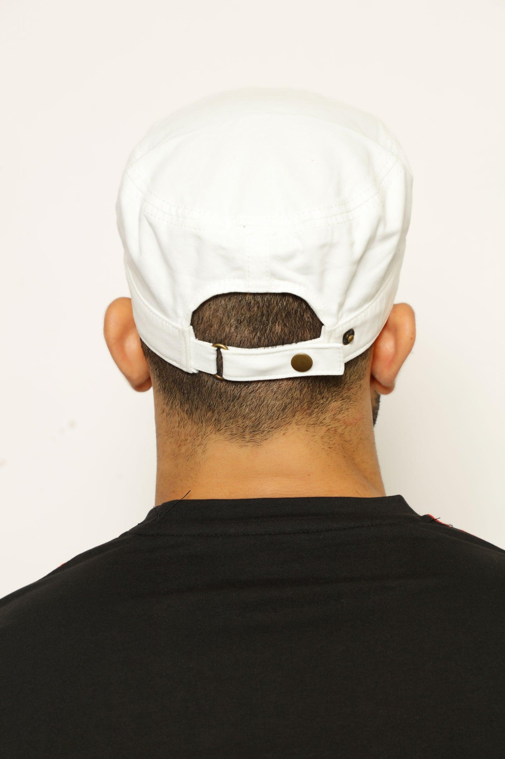 LOVEPOWERSOUL_MEN'S CAP, CAP, CORADO, accessories, cap, men, white, coradomoda, coradomoda.com