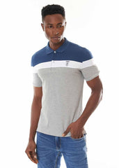 MEN'S POLO SHIRT T2, polo, CORADO, gray, men, polo, red, top, white, coradomoda, coradomoda.com