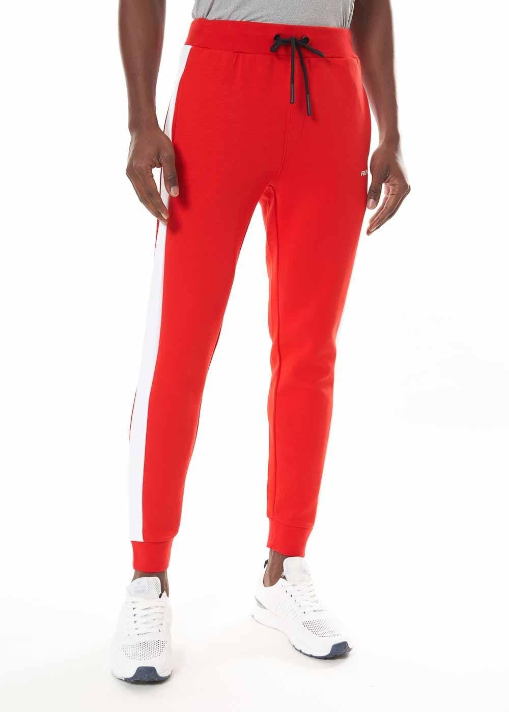 MEN'S SPORTY FASHION PANTS, PANTS, CORADO, bottom, men, pants, red, coradomoda, coradomoda.com