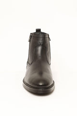 PB ARROW DOUBLE ZIP FAS BOOTS 10609BLK, SHOE, CORADO, black, boots, leather, men, shoe, suede, coradomoda, coradomoda.com