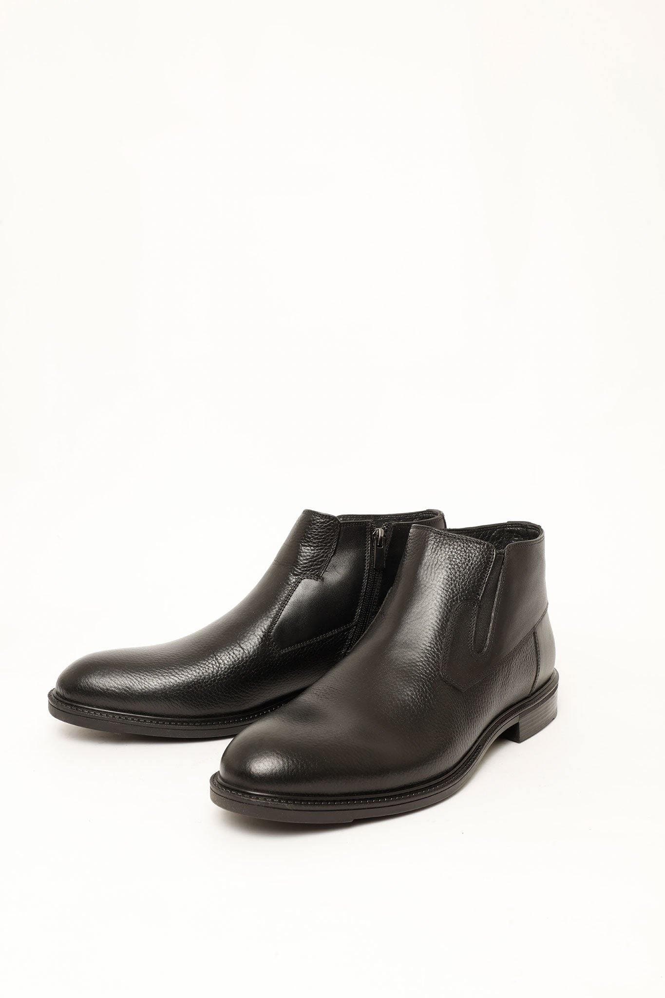 PB ARROW MEN'S ANKLE BOOTS 10635, SHOE, CORADO, black, boots, leather, men, shoe, coradomoda, coradomoda.com