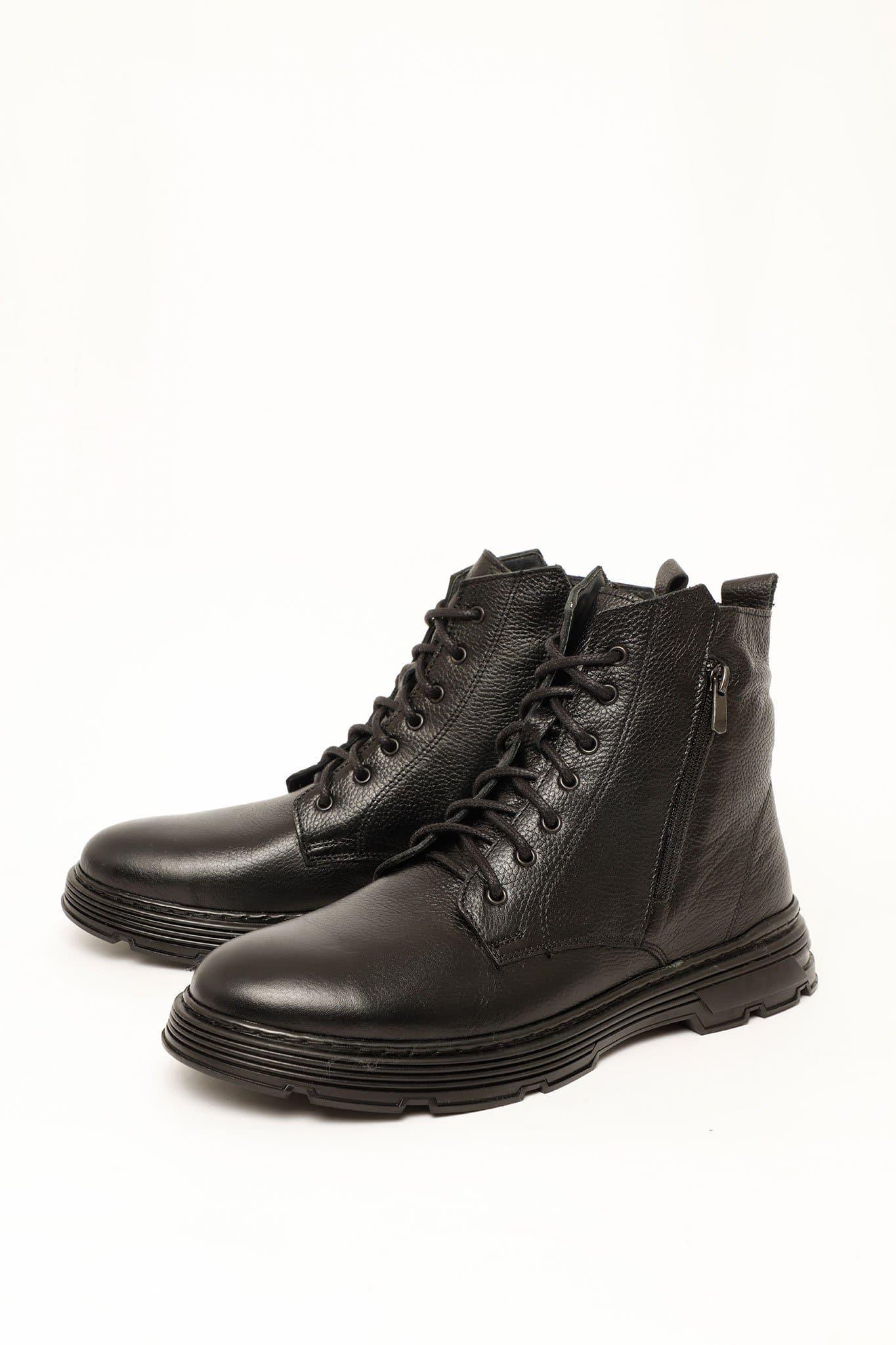 PB FAS BOOTS 10605B, SHOE, CORADO, black, boots, leather, men, shoe, coradomoda, coradomoda.com
