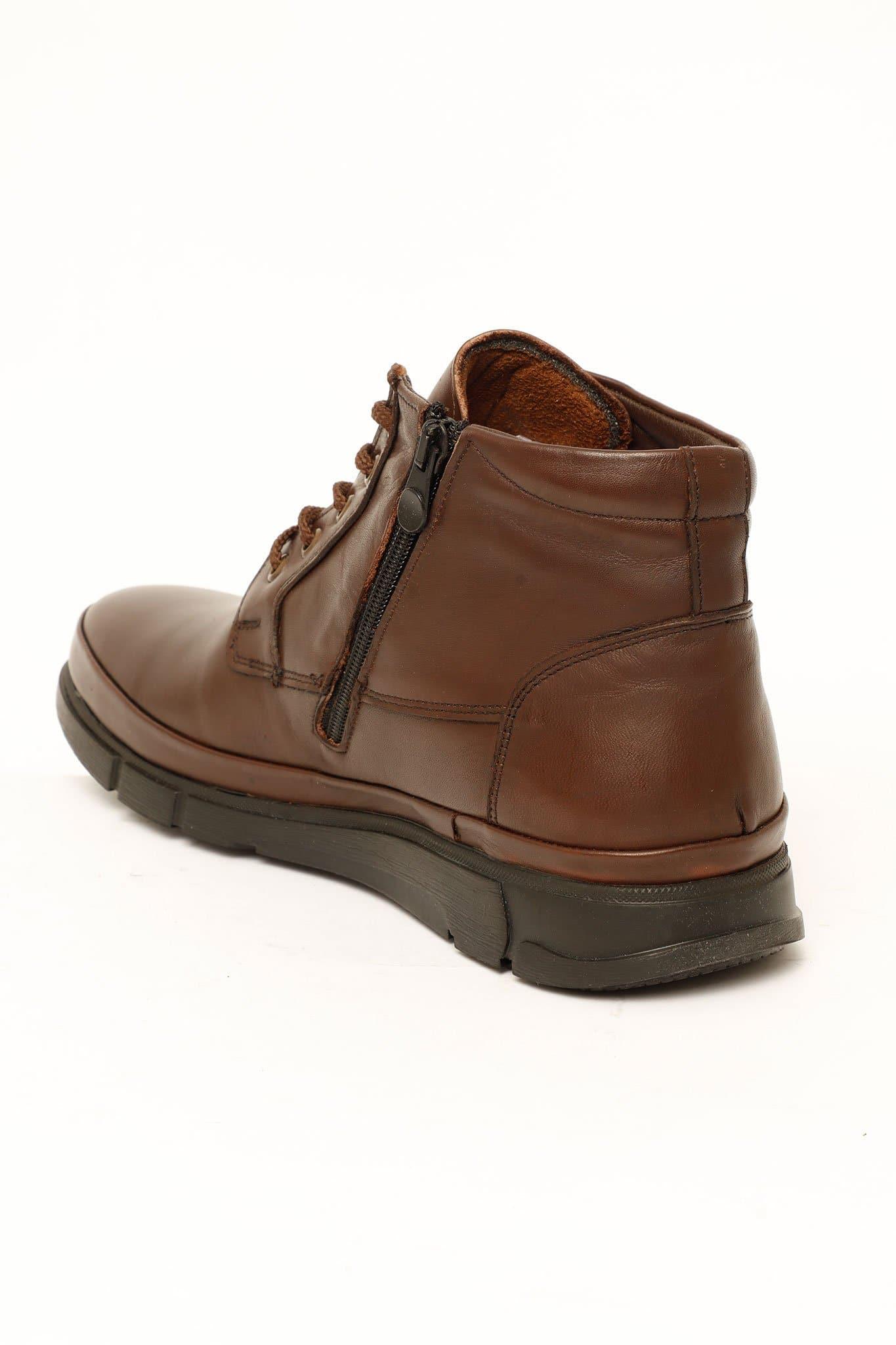 PB MARLO MEN'S ANKLE BOOTS 4096DRKBRN, SHOE, CORADO, boots, dark brown, leather, men, shoe, coradomoda, coradomoda.com