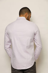 PERFINO NOCHECKS URBAN CULTURE, SHIRT, CORADO, longsleeve, men, purple, shirt, top, coradomoda, coradomoda.com