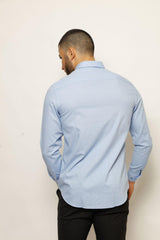 PERFINO URBAN CULTURE FORMALS, SHIRT, CORADO, longsleeve, men, shirt, sky blue, top, coradomoda, coradomoda.com
