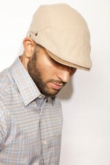 PLAIN DETAILED EQUEST_MEN'S CAP, CAP, CORADO, accessories, beige, cap, men, coradomoda, coradomoda.com
