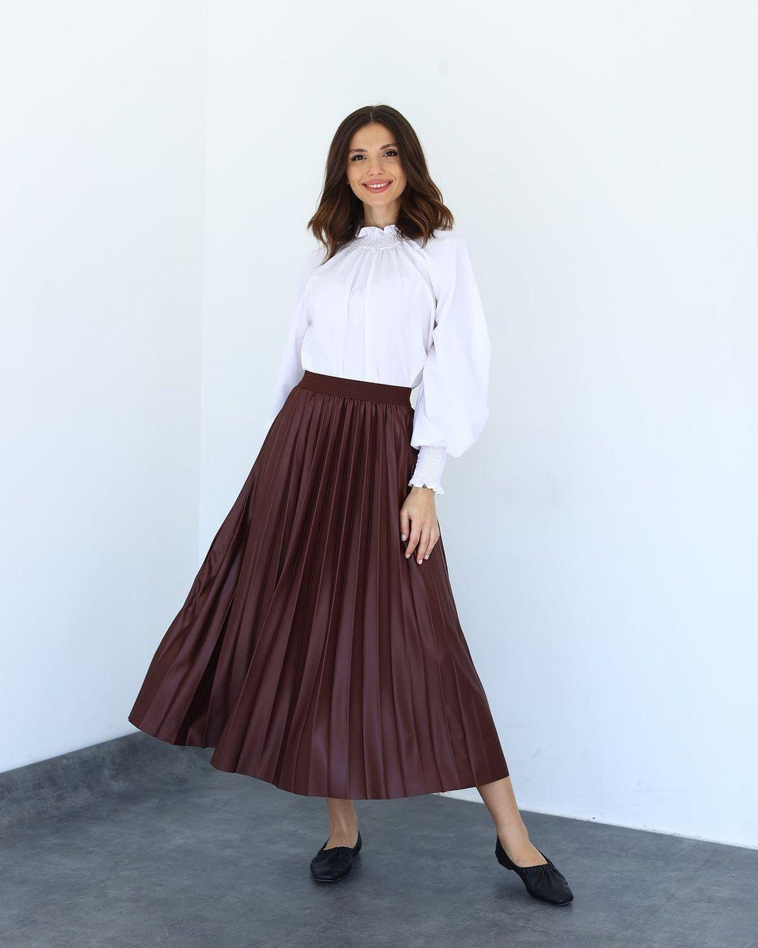 スカート Gabriele Colangelo Pleated Cotton Skirt Gabriele Colangelo Gabriele Colangelo Pleated Cotton Skirt