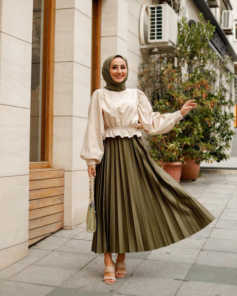 pleat-lad-fas-skirt-olive-
