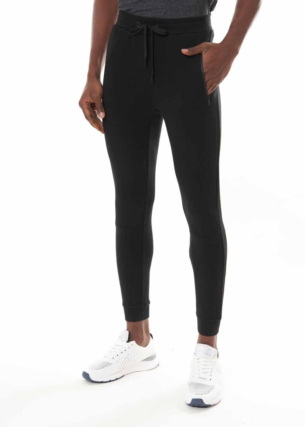 SPORTY FASHION PANTS, PANTS, CORADO, black, bottom, men, pants, coradomoda, coradomoda.com