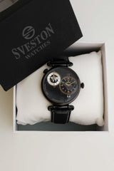 SVESTON DOUBLE TIME DUNDELYN 2.0 UNISEX WATCH, ACCESSORIES, CORADO, accessories, black, men, quartz, time, unisex, watch, women, coradomoda, coradomoda.com