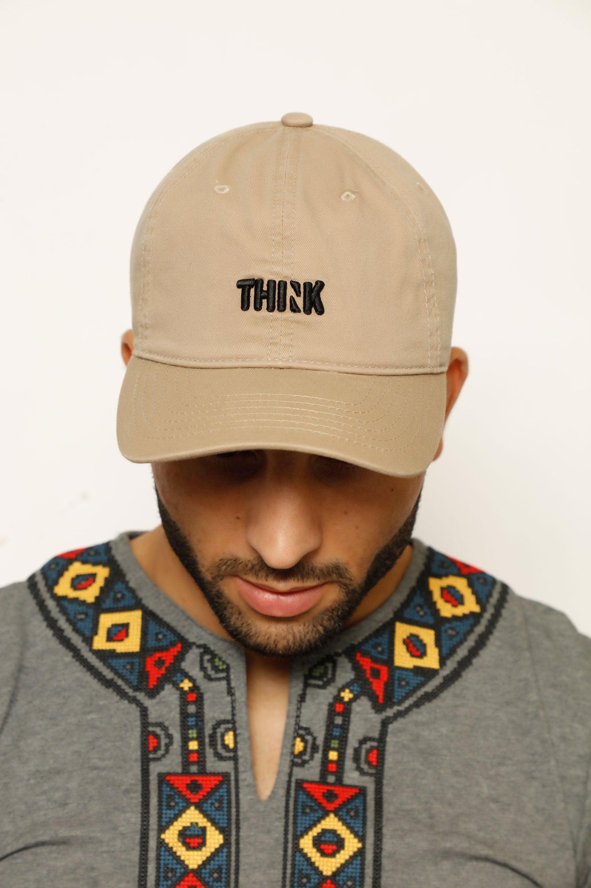 THINK_MEN'S CAP, CAP, CORADO, accessories, brown, cap, men, coradomoda, coradomoda.com